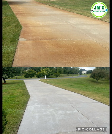 Why should rust stains be removed from exterior surfaces quickly
